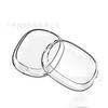 Capa protetora para fones de ouvido Apple Airpods Max, capa de silicone TPU transparente, conjunto de três peças