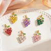 Colgante Transfronterizo Europeo y Americano Exquisito Fruta Uva Collar Pulsera Accesorios de Moda Lujoso Diseño Accesorios de Nicho para Mujeres