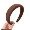 Faixa de cabelo xadrez de cetim para mulheres, faixa de cabelo antiderrapante para outono e inverno, uso diário, faixa de cabelo para lavar o rosto, acessório de cabelo de coroa alta