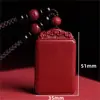 Colgante de Cinabrio de la Paz para Hombres y Mujeres en su Año del Zodíaco, Colgante de la Paz de Arena Dorada Púrpura, Joyería de Bajo Contenido al por Mayor