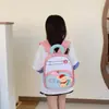 Mochila Infantil para Guardería Bolso Escolar Dibujos Animados Niños Preescolar 3-5 Años Clase Pequeña y Mediana Bonita Mochila para Niñas