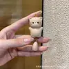 Madera de Haya Cola que se Mueve Gato Nuevos Accesorios de Moda para Hombres y Mujeres Fabricante Mayorista de Accesorios DIY Lindos