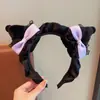 Diadema de Felpa de Dibujos Animados Kulomi para Niños, Banda para la Cabeza de Niña de Otoño e Invierno, Compresión del Cabello, Moño para el Cabello, Ropa para la Cabeza de Bebé
