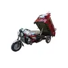 Triciclo Agrícola a Gasolina, Camión Volquete para Transporte de Tierra y Ladrillos en Obra, Triciclo de Carga Pesada para Subir