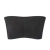 Top de tubo cruzado para mujer 6XL, top envuelto en el pecho, talla grande para mujer, ropa interior deportiva para mujer de comercio exterior sin aros