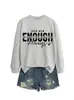 Você é Sempre Suficiente Amazon Ebay Site Independente Moda Personalizada Confortável Moletom Feminino