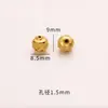 Acessórios Dourados com Cor Forte e Duradoura para Joias DIY, Nó Chinês Dourado Antigo, Contas Espaçadoras, Pulseira, Corda de Mão, Brinquedo de Tecelagem com Contas