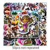50 Hero League Grafiti Personalidad Transfronterizo Juego Creativo Periférico DIY Funda para Teléfono Móvil Pegatina para Equipaje Impermeable