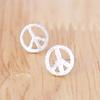 Colección 4 puestos vendiendo aretes de plata esterlina s925 aretes pequeños aretes de temperamento simple aretes coreanos mujeres venta al por mayor