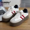 Zapatos de entrenamiento alemanes universales de malla transpirable para mujer 2025 verano nuevos de suela gruesa versátiles casuales deportivos zapatos de mujer moda zapatos de skate