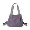 Moda Coreana de Moda para Mujer Ligera Simple Versátil Gran Capacidad para el Trabajo y el Viaje Diario Bolso de Hombro Único Bolso Tote Bolso Cruzado Mochila