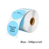 Para papel de etiqueta térmica da impressora D100, papel de etiqueta térmica adesiva