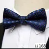 Gravata Borboleta Masculina para Negócios, Casamento, Festa, Traje de Noite, Gravata Borboleta de Poliéster Seda Jacquard, Gravata Borboleta Formal Retro de Alta Qualidade
