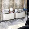 Novo Cesto Pendurado de Plástico para Cabeceira Caixa de Armazenamento de Utensílios de Cama Artefato de Dormitório Prateleira de Armazenamento para Cabeceira de Cama de Beliche Superior de Quarto