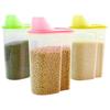 Nueva caja de almacenamiento de granos de cocina, tanque de almacenamiento sellado de arroz, cubo de arroz a prueba de insectos y humedad, artefacto de almacenamiento doméstico