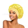 Touca de Dormir Sade Transfronteiriça Touca para Cabelo Dormir Faixa Elástica Touca de Noite Feminina Touca de Banho Macia Respirável Touca de Beleza para Cabelo