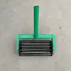 Rueda Compactadora Niveladora de Suelo Agrícola Nueva Rueda Rotatoria para Arar Rueda Compactadora de Rodillo para Triturar Suelo Soporte para Rotocultivador Manual