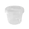 Taza de yogur, taza especial para leche de doble piel, desechable con cuchara, gelatina de postre, gelatina de leche, pudín, plástico resistente al frío y a altas temperaturas