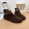Novos Mocassins de Plataforma com Salto Escondido, Bico Fino e Boca Profunda para Mulheres, Versáteis, com Fivela Retro para o Dia a Dia