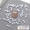 Nuevos Mini Accesorios para Uñas de Arte de Estrella de Cinco Puntas Lindo Dulce Moño Resina Tridimensional Accesorios para Uñas al Mayoreo