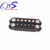 Conector de cabeza de succión magnética de 5p pogopin macho y hembra hardware de fuente de alimentación piezas de precisión succión magnética con oreja 2. 54ph5pin