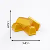 Lingote de Ano Novo para Atrair Riqueza, Boneco de Cavalo Dourado Pequeno, Acessórios Fofos de Decoração DIY, Pequenos Enfeites para Carro e Desktop