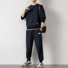 Traje casual de marca de moda para hombre Waffles Primavera y otoño Ropa deportiva a juego para hombre de talla grande para hombre Transfronterizo