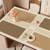 Mantel Individual, Resistente al Aceite, Impermeable, Mantel Individual sin Lavado, Aislante Térmico y Anti-Quemaduras, Mantel para Mesa de Café de Sala de Estar, Tapete Protector para Mesa, Mantel para Mesa de Comedor