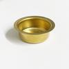 Copo de Vela de Aço Inoxidável Suporte de Vela Acessórios Recipiente para Vela Suporte de Vela Popular Europeu e Americano Acessórios de Metal para Vela de Natal