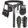 Cinturón Medieval Vikingo Renacentista Transfronterizo Pulsera Retro Disfraz de Cosplay de Halloween Bolso de Cintura para Vestido
