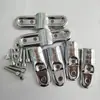 Conectores de Tubo Lean, Diâmetro Externo 28mm Tubo de Barra de Arame Componentes Sem Solda, Tubo de Aço Inoxidável Prata Acessórios Conectores Fixadores