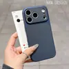 Se Transforma Instantáneamente en una Ventana Grande de 17 Pulgadas Funda de Teléfono de Cuero Liso Adecuada para Apple 17 Pro Max con Agujeros Finos, 15 Textura de Cuero, 14 Simple Anti-Caídas, 13