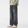 Ropa para Hombre Maple House / 2026 Calle Alta Americana Jeans Rectos Holgados Pantalones de Pierna Ancha 2026 Estilo Nuevo En Stock