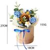 Flores de Punto Simuladas, Claveles, Adornos de Girasol, Souvenirs Creativos, Pequeños Regalos, Adornos y Accesorios, Venta al por Mayor Transfronteriza