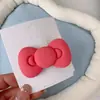 Pinza para el Cabello Rosa Linda Infantil Moño Pinza Pequeña para el Cabello Flequillo Lindo Lateral Pinza de Pato Accesorios para el Cabello Femeninos Dopamina