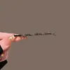 Pasador Coreano en Forma de Cruz con Acabado de Alta Gama, Exquisito Pasador Lateral con Pedrería para el Cabello, Pinza para Flequillo para Fijar el Cabello de la Frente