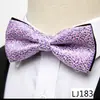 Gravata Borboleta Masculina para Negócios, Casamento, Festa, Traje de Noite, Gravata Borboleta de Poliéster Seda Jacquard, Gravata Borboleta Formal Retro de Alta Qualidade