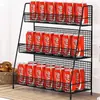 Prateleira de armazenamento de lanches prateleira de mesa suporte para lanches e bebidas artefato de armazenamento de itens diversos prateleira de armazenamento multicamadas