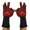 Guantes de horno para microondas de cocina guantes para barbacoa ignífugos aislamiento térmico para exteriores barbacoa Guangzhou lote de comercio exterior