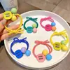 Goma elástica para el pelo de niños, diadema para niñas, duradera, de color, para coleta, estudiantes, alta elasticidad, cuerda para la cabeza, linda, no daña el pelo, cuerda elástica