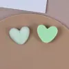 Estilo Tweed Peluche Dulce Versátil Corazón de Melocotón Parche de Corazón Pasador Cuerda para el Cabello Accesorios de Material para Joyería DIY de Mujer Venta al por Mayor