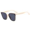 Gafas de Sol para Mujer, Mismo Estilo que las Celebridades de Internet, Modernas y a la Moda, Montura Grande, Retro, Polarizadas, Gafas de Sol Anti-UV para Hombre, Lentes Polarizados