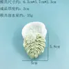 Molde de Silicona Hoja de Caparazón de Tortuga Girasol Jazmín Molde para Hornear Mousse Casero Pastel Gelatina Fácil de Desmoldar