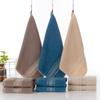 Toalha quadrada de algodão 35*35cm macia absorvente espessa sem fiapos toalha pequena doméstica fábrica atacado toalha quadrada de algodão