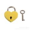 Candado Metálico en Forma de Corazón, Accesorios de Cerradura de Ferretería de Tamaño Mediano, Venta al por Mayor desde el Fabricante