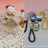 Colgante de Oro Cuadrado de Oro Puro de Paz y Alegría Serie Zootopia Cordón Conductor de Tráfico para Transmisiones en Vivo de TikTok
