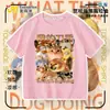 2026 Ropa para Perro Mi Cuchillo y Escudo Camiseta de Algodón Puro Manga Corta Shiba Inu Divertido Paquete de Emoticonos Abstractos Tops para Niños y Adolescentes 2