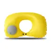 Fabricante Original Almohada Inflable en Forma de U Se Puede Personalizar Logo Regalo Evento Venta al por Mayor Portátil Viaje Almohada para Cuello Almohada Inflable