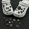 Compatible con Crocs Cadena Dorada con Purpurina Lujo Ligero Pedrería Accesorios DIY Flores para Zapatos Decoración de Girasol Hebillas para Zapatos Mayoreo