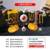 Pegatinas Decorativas de Halloween Transfronterizas, Película para Vidrio, Pegatinas para Vidrio de Tiendas, Pegatinas de Café y Té con Leche, Pegatinas para Ventanas, Calcomanías para Ventanas